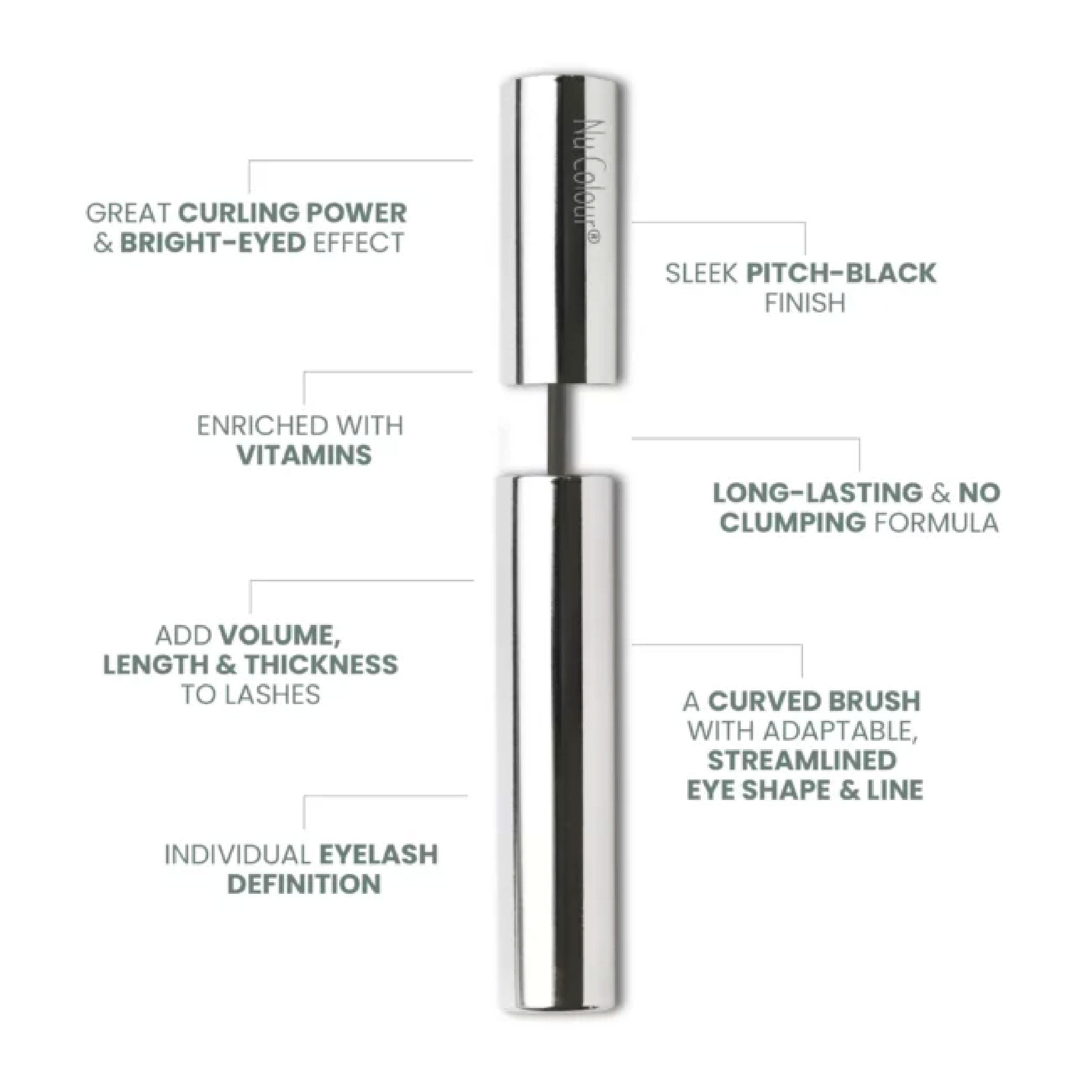 Nu Colour Curling Black Mascara